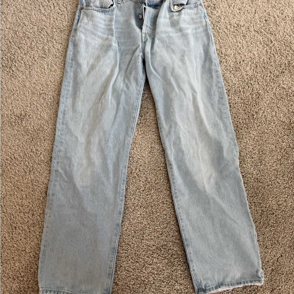 Women’s light blue Levi’s